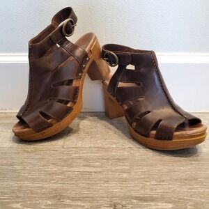 Dansko Demetra Pull Up Teak Vintage Women's‎ Comfort Shoes - Size EU 38